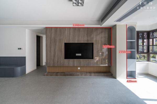 為了有個橫廳，戶型上動了4個“手腳”，一整套裝修下來南北通透