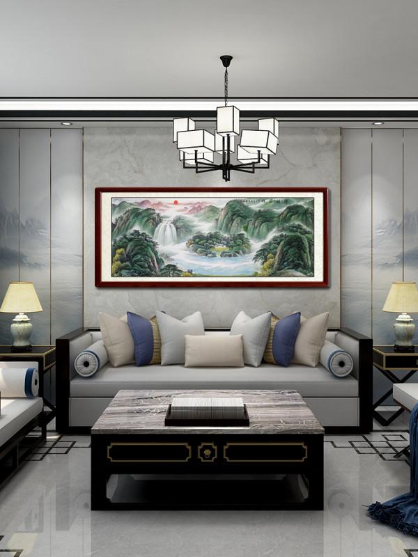 手繪掛畫太亮眼，點綴家居添活力