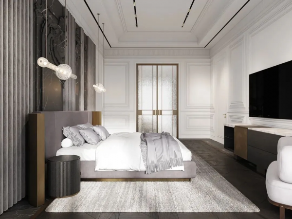 189㎡輕奢豪宅，一半生活，一半藝術