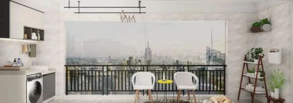 119㎡輕奢三房，衛生間擠出三分離，陽臺最讓人羨慕