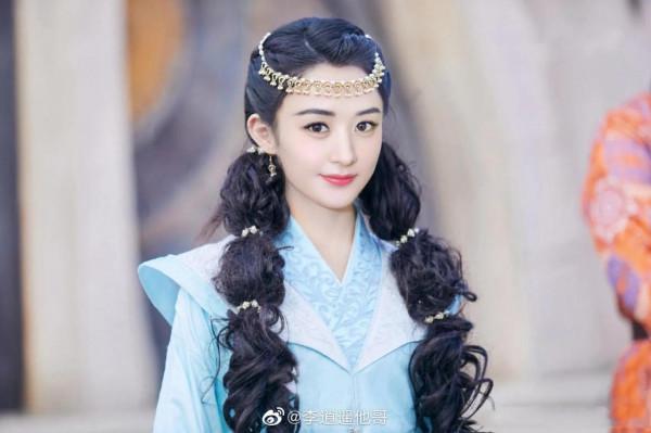 趙麗穎p圖古裝，超美，期待她也有美美噠古裝劇
