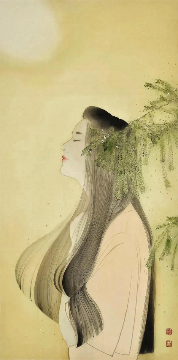 細緻的線條——畫家何馥君工筆人物作品欣賞 細緻的線條——畫家何馥君工筆人物作品欣賞