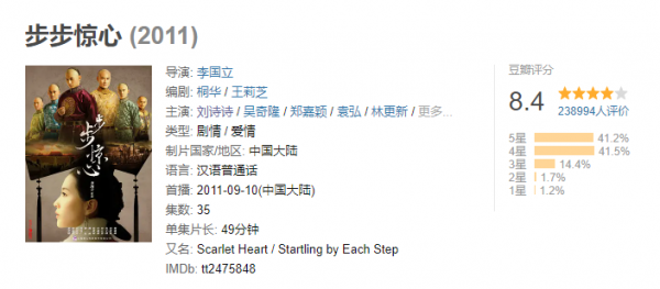 《步步驚心》10週年，劉詩詩將再演“穿越劇”，男主比她大12歲