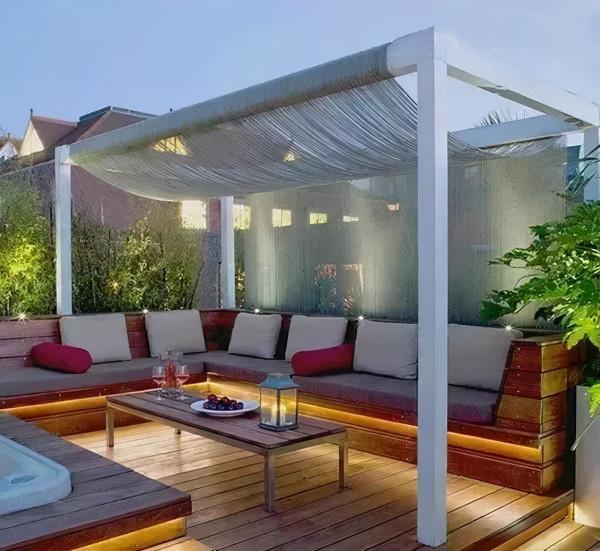 庭院廊架太土?帶你見識現代廊架的做法,解鎖多種庭院生活模式 庭院廊架太土?帶你見識現代廊架的做法,解鎖多種庭院生活模式