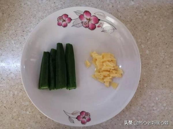 當北方的乳酪遇上南方的秋葵，翠花，上乳酪秋葵雞蛋卷