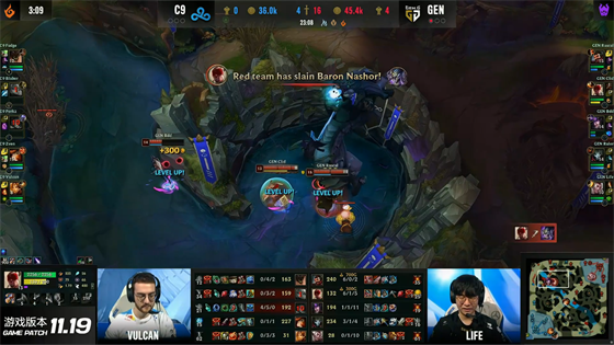 LOL-S11：Clid盲僧七進七出瀟灑開團，GEN 3-0橫掃C9晉級四強