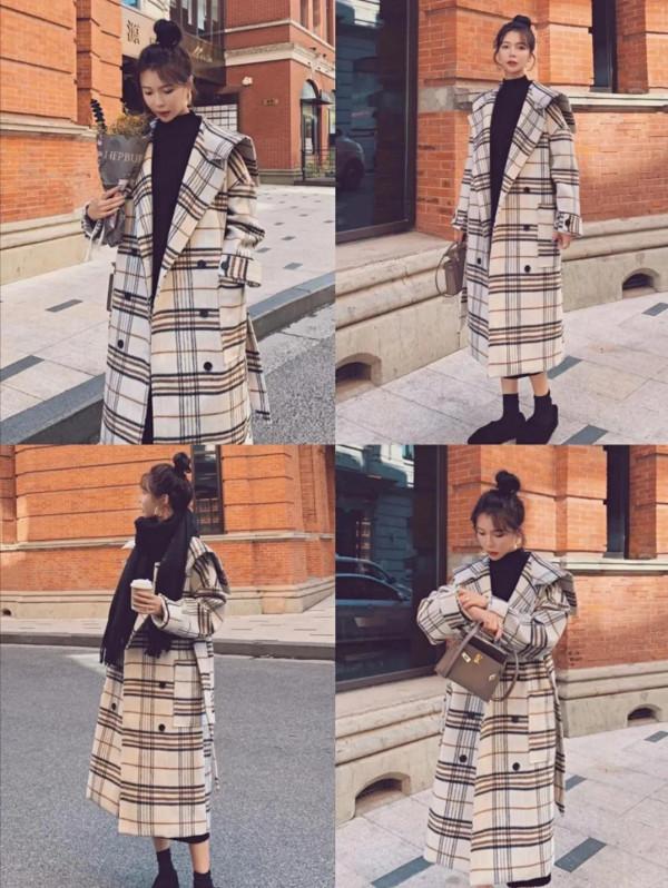秋冬復古風大衣