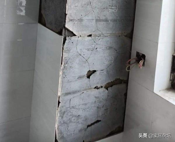 家裡牆磚脫落，別急著處理，這3種情況都有對應的處理方法