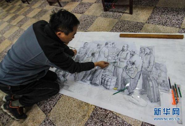 “非遺”烙畫 情繫移民