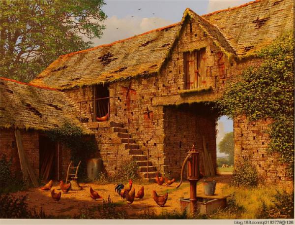 英國藝術家Edward.Hersey田園,一種美好的記憶 英國藝術家Edward.Hersey田園,一種美好的記憶