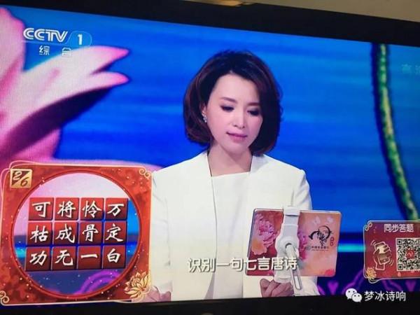 贊中國詩詞大會主持人董卿