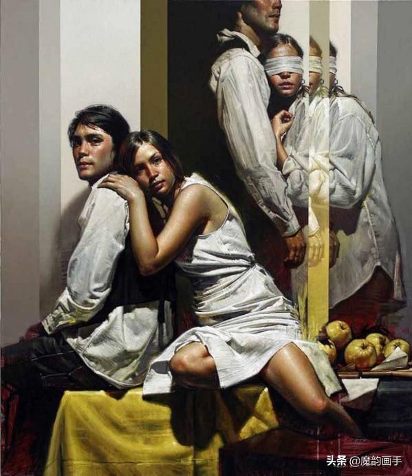 凝滯的空間瀰漫著神秘的氣息——迭戈·戴爾的另類油畫創作