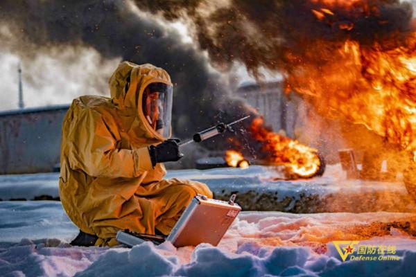 高畫質大圖！帶你走近武警防化兵應急演練現場
