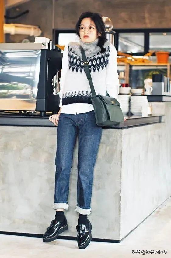 冬天，試著“假假露腳踝”吧，顯瘦顯高效果超好，還不挨凍