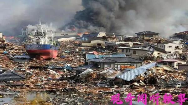 世界最大的地震引起的海嘯