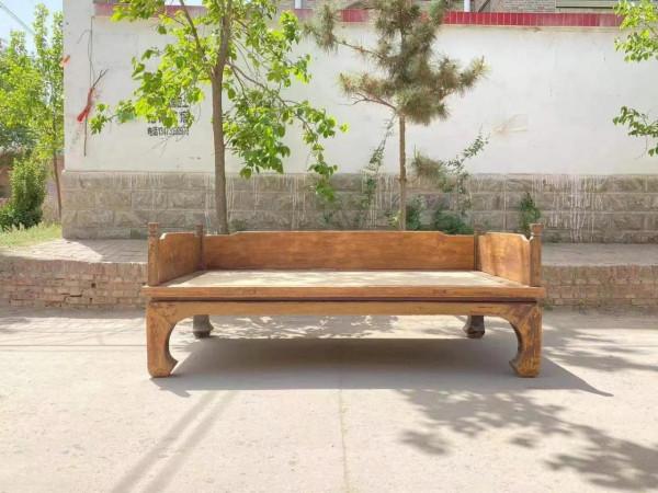 羅漢床,器形制簡約, 羅漢床,器形制簡約,