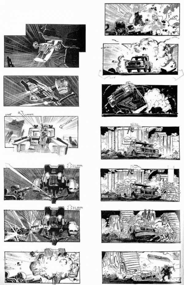 國際導演的分鏡手稿,到底有多牛? 國際導演的分鏡手稿,到底有多牛?