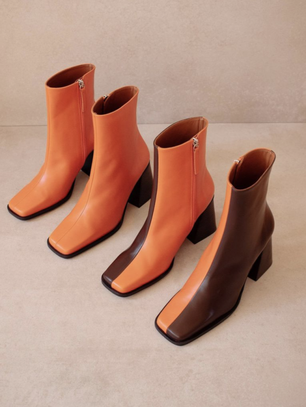 冬天穿褲子，就要配短靴