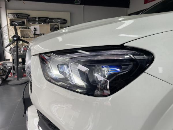 21款賓士GLE450改裝LED幾何多光束大燈，讓照明變得更加智慧