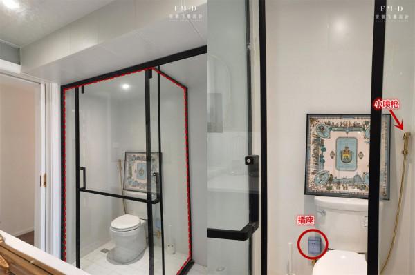 取取經：衛生間做了6個明智決定，實現了四式分離“去家務化”