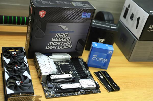 B660晶片夠用了，i5 12600K+B660M迫擊炮