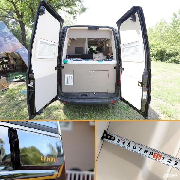 不懼限高！美女初體驗高度只有2米4的宇通福特B型房車