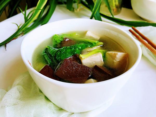 低熱量口感好,補血佳品——鴨血豆腐湯 低熱量口感好,補血佳品——鴨血豆腐湯
