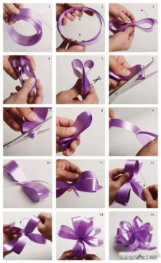 蝴蝶結的編法有很多種，學會這幾種就能大展身手啦！（附教程）