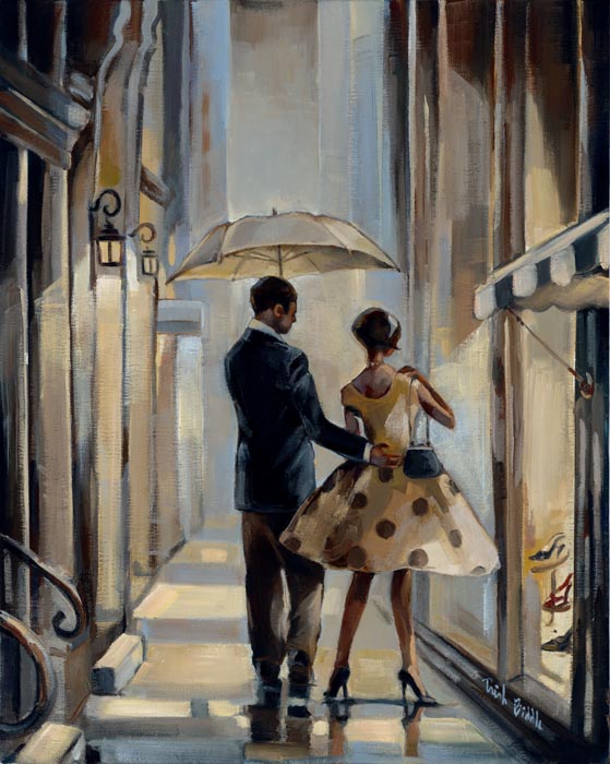 美國復古形象畫家 崔西·比德爾 作品欣賞 美國復古形象畫家 崔西·比德爾 作品欣賞