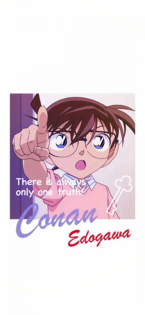 一組超好看的名偵探柯南桌布和可愛的表情包