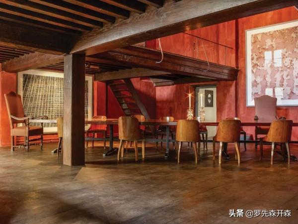 侘寂風私宅；當代藝術品結合在一起，呈現出獨屬韻味的家居風格