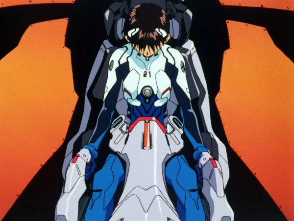 《新世紀福音戰士》第十二使徒夜天使，被初號機從內部突破的使徒