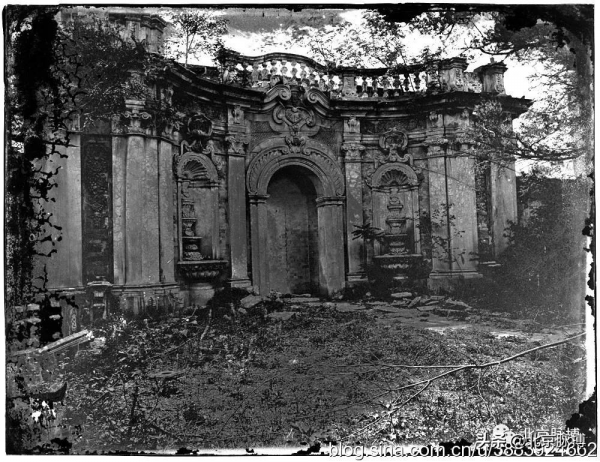 畫說北京丨晚清圓明園老底片