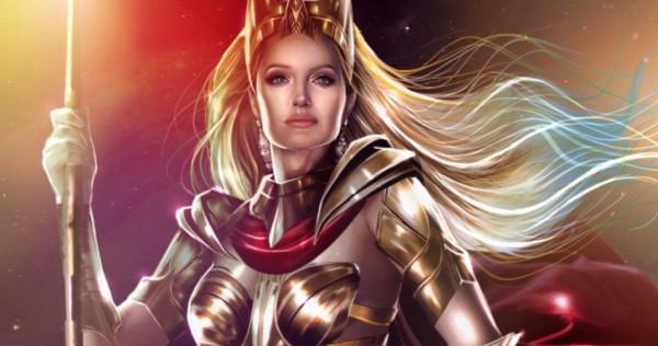 Angelina Jolie 電影《Eternals》海報 Angelina Jolie 電影《Eternals》海報