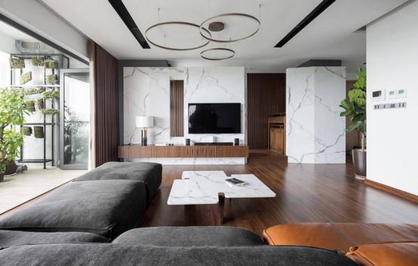 220㎡大平層,大橫廳7米長,換成我也心甘情願買高層,比別墅舒服 220㎡大平層,大橫廳7米長,換成我也心甘情願買高層,比別墅舒服