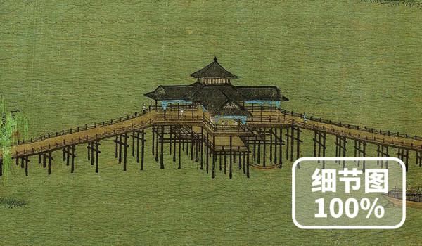 中國山水畫《千里江山圖》