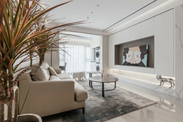 98㎡簡約美宅，感知觸手可及的幸福