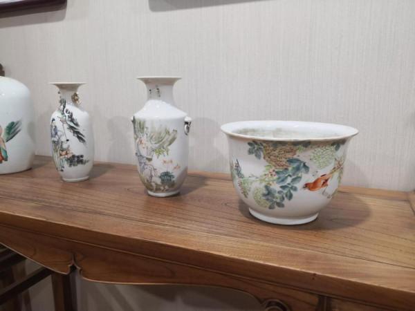 光緒淺絳瓷花盆 光緒淺絳瓷花盆