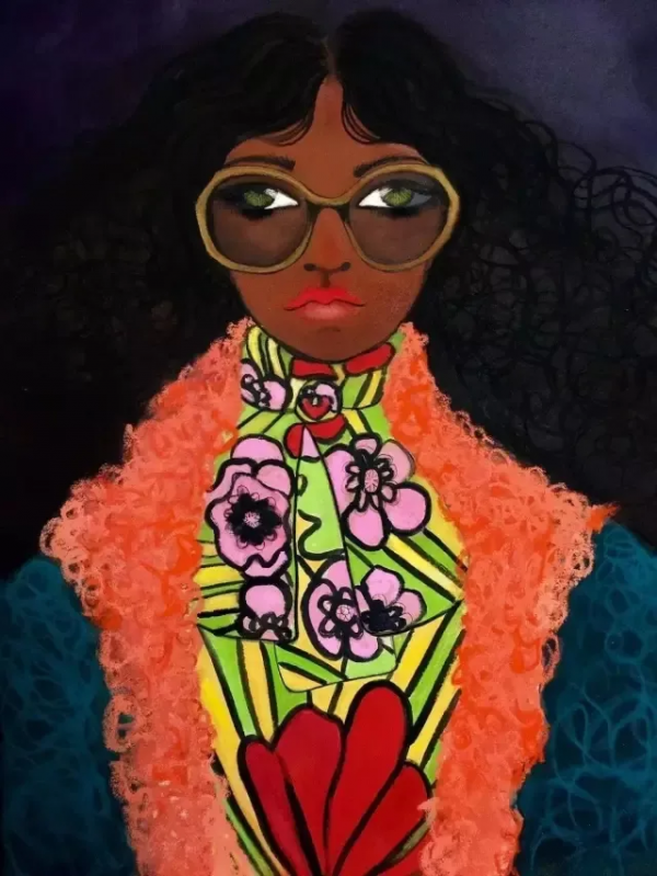 55歲大媽剛戒毒又患癌，第一次拿起畫筆便完美蛻變Gucci金牌畫師