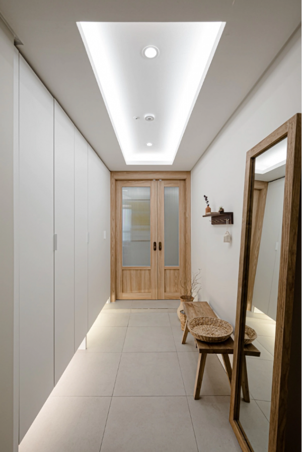 123㎡清爽乾淨的原木風，自然又溫馨，夫妻倆的精緻生活讓人羨慕