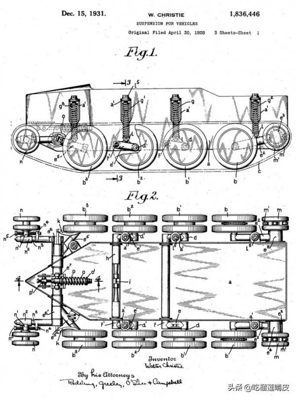 坦克始祖克里斯蒂 M&period;1928的實驗型坦克
