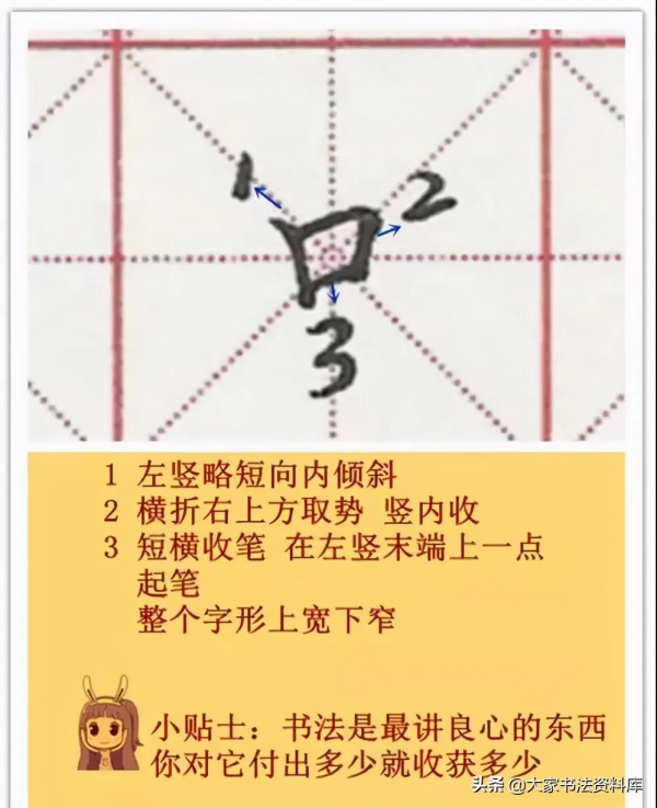 硬筆書法66種偏旁結構細講