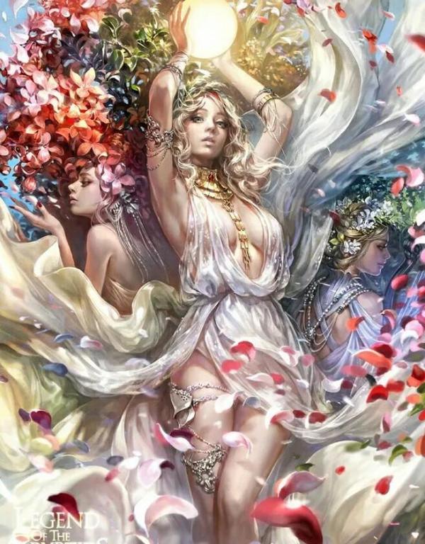 希臘神話中的女神們(6):歐律諾墨 希臘神話中的女神們(6):歐律諾墨