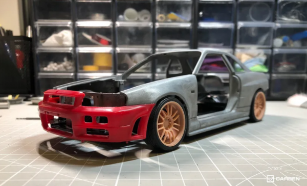 「起死回生III」Aa 1/18 R34 翻新改裝做例