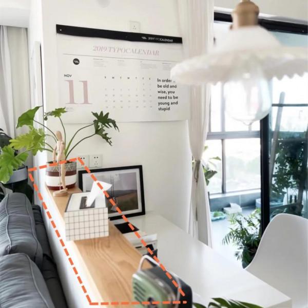 家裡沒書房？不用擔心，做一個隔斷，客廳多個書房比多買一房划算