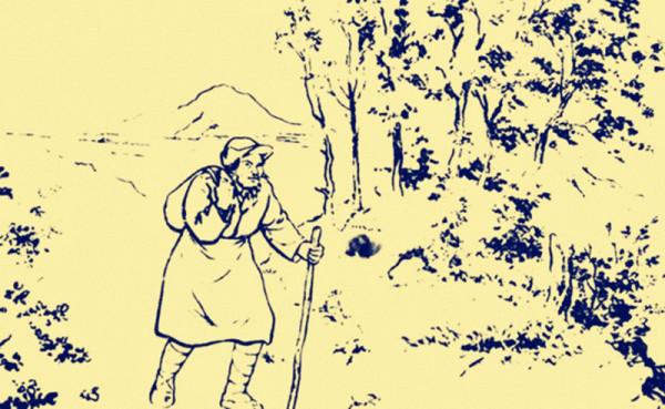 民間故事：樵夫樹下避雨，看到兩個老漢鬥蛐蛐，裝聾作啞逃過一劫