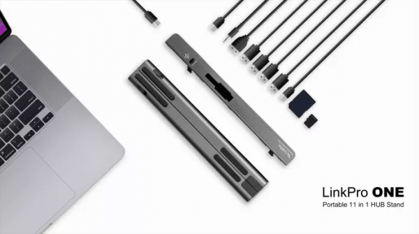 11in1的擴充套件塢 + 支架，這才是膝上型電腦的最佳cp