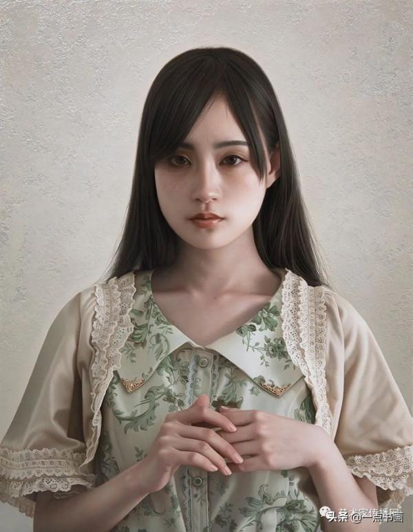 日本 岡靖知 寫實作品欣賞