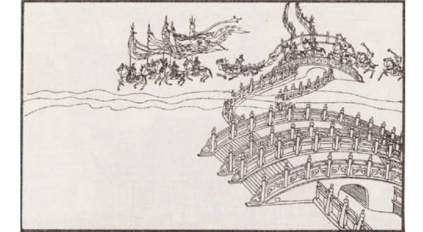 民間故事：書生幫龍王度過了厄運，索要無度，龍王將他吞進了腹中