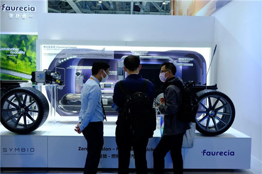 更來“電”的進博會，也變得更“氫”